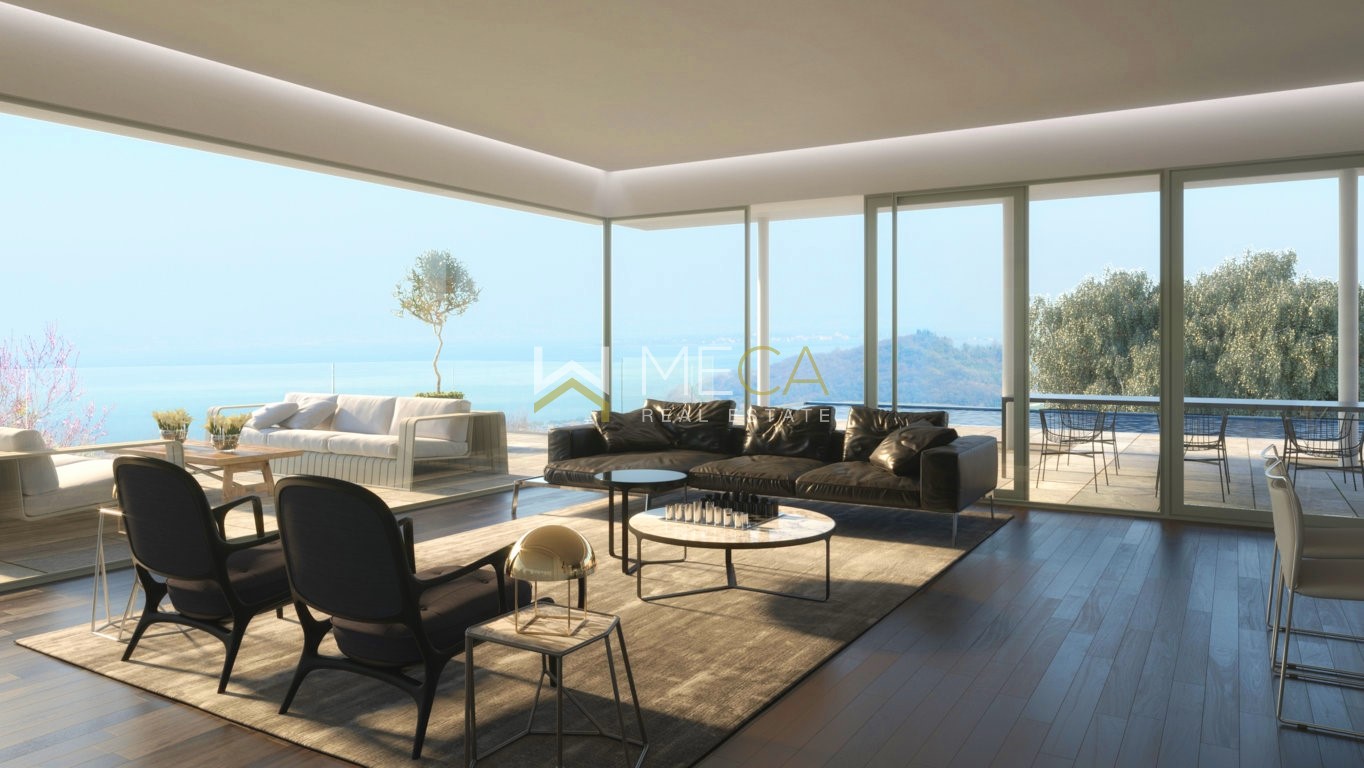 Padenghe, superluxury modern villa with extraordinary panoramic lake