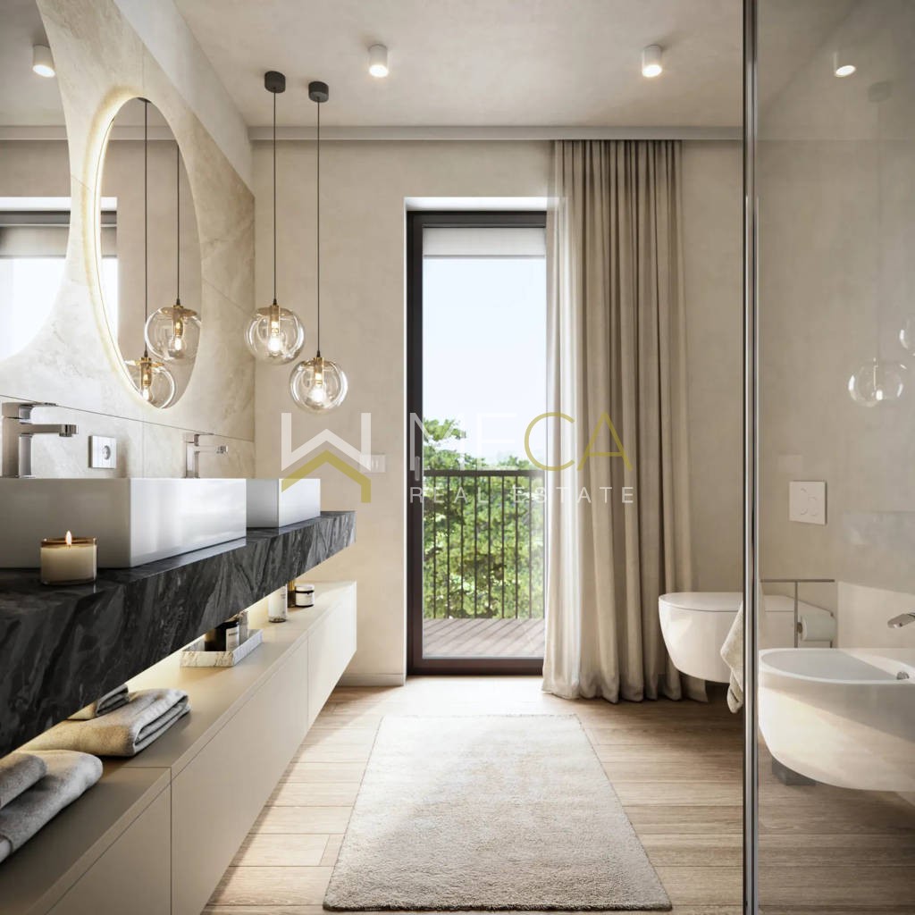 Polpenazze, trilocale con vista lago, giardino privato, piscina e garage doppio