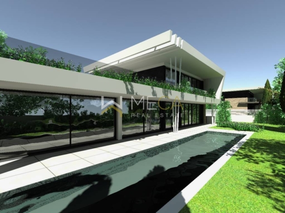 Padenghe, nuova villa lussuosa con completa vista lago